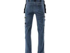 SPODNIE ROBOCZE MONTERSKIE STRETCH JEANS DARK BLUE ROZM. L/XL
