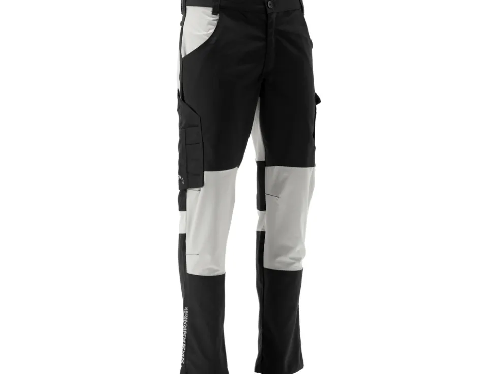 SPODNIE ROBOCZE 4-WAY STRETCH SERWAL BLACK ROZM. M