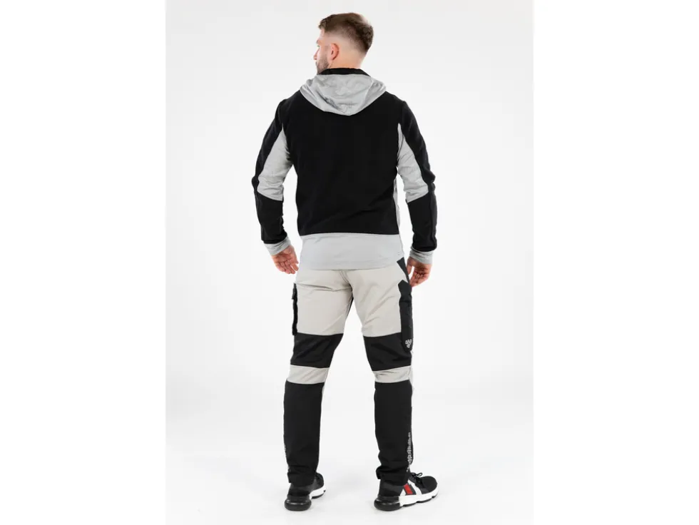 SPODNIE ROBOCZE 4-WAY STRETCH SERWAL BLACK ROZM. M