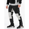 SPODNIE ROBOCZE 4-WAY STRETCH SERWAL BLACK ROZM. L