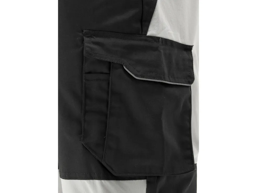 SPODNIE ROBOCZE 4-WAY STRETCH SERWAL BLACK ROZM. L