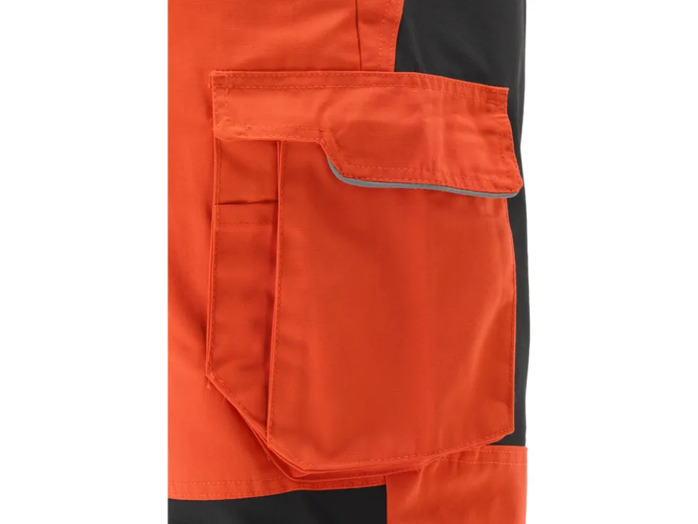 SPODNIE ROBOCZE 4-WAY STRETCH SERWAL ORANGE ROZM. 3XL