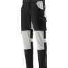SPODNIE ROBOCZE 4-WAY STRETCH SERWAL BLACK ROZM. S
