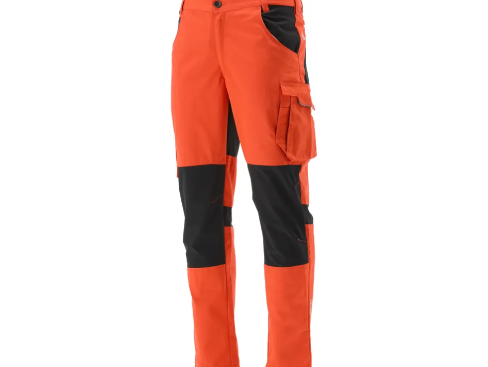 SPODNIE ROBOCZE 4-WAY STRETCH SERWAL ORANGE ROZM. L