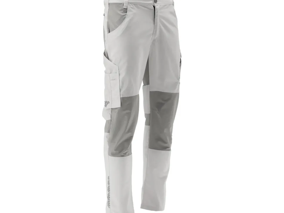 SPODNIE ROBOCZE 4-WAY STRETCH SERWAL WHITE ROZM. M