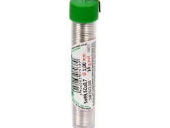 SPOIWO, DRUT LUTOWNICZY BEZOŁOWIOWY Z TOPNIKIEM FIOLKA 1,0MM, 14G, SN99,3CU0,7