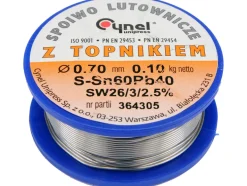 SPOIWO LUTOWNICZE SN60PB40 0,7/100