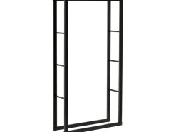 STOJAK STALOWY NA DREWNO KOMINKOWE 80X25X150CM