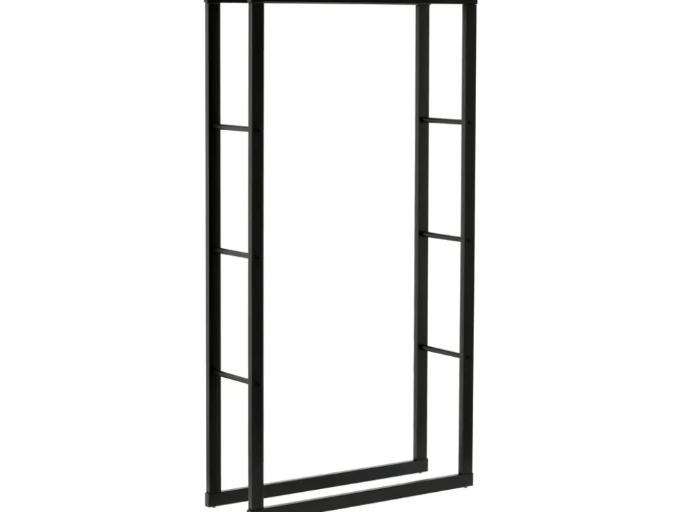 STOJAK STALOWY NA DREWNO KOMINKOWE 80X25X150CM