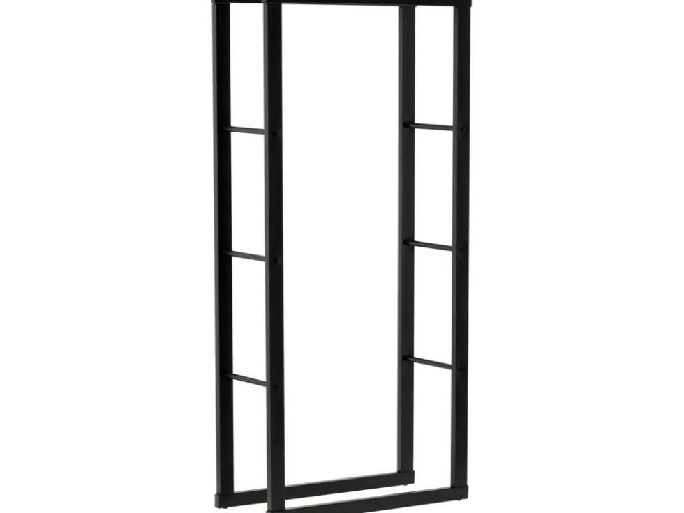 STOJAK STALOWY NA DREWNO KOMINKOWE 60X25X100CM