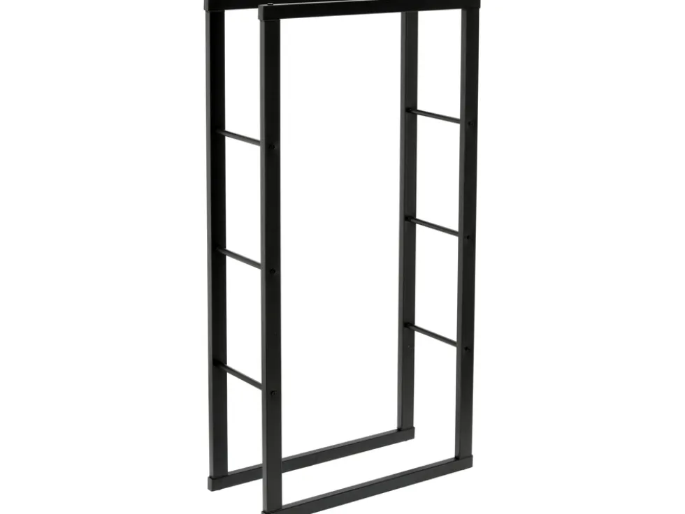 STOJAK STALOWY NA DREWNO KOMINKOWE 60X25X100CM