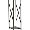 STOJAK STALOWY NA DREWNO KOMINKOWE 34X34X111CM