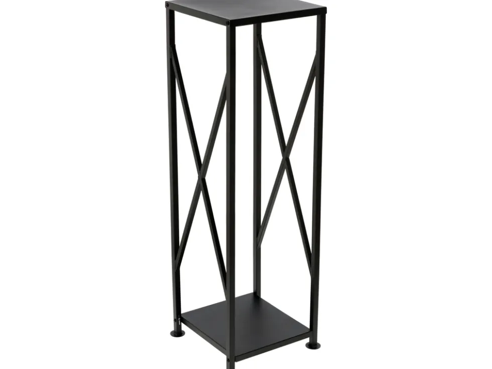 STOJAK STALOWY NA DREWNO KOMINKOWE 34X34X111CM