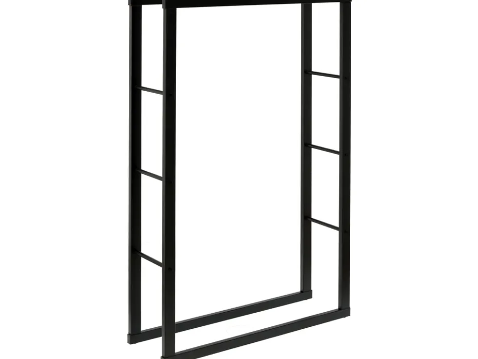 STOJAK STALOWY NA DREWNO KOMINKOWE 80X25X100CM