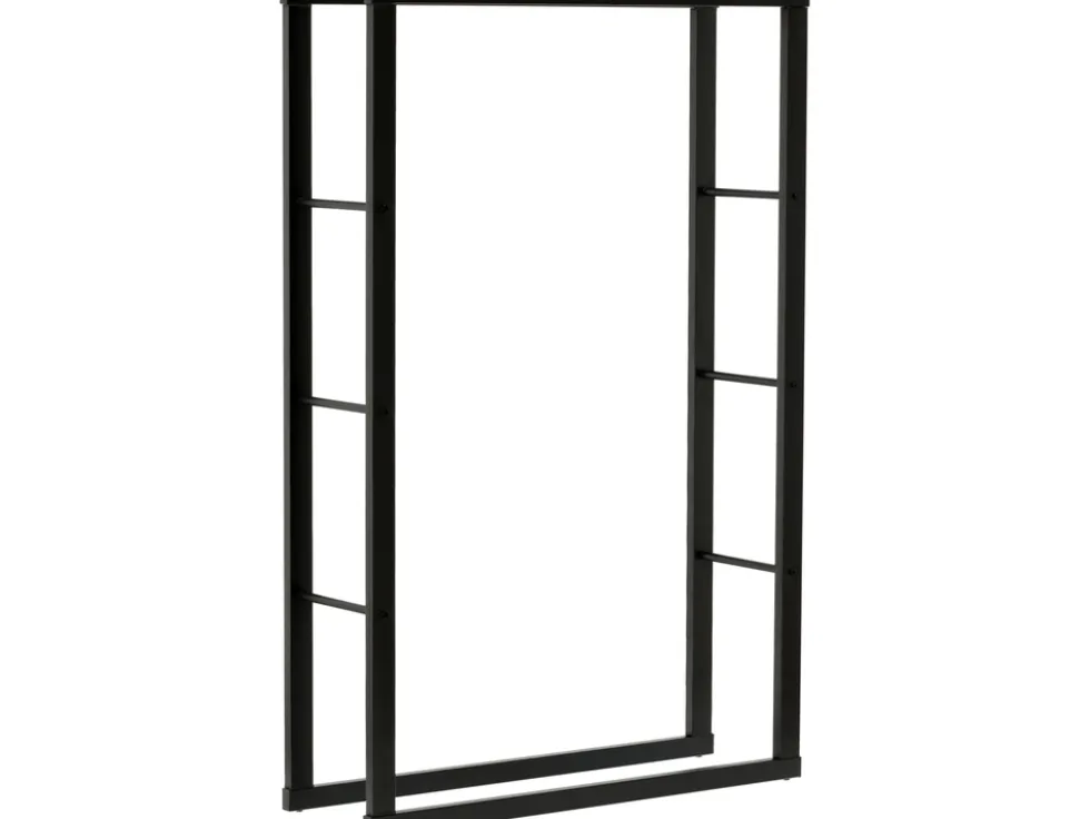 STOJAK STALOWY NA DREWNO KOMINKOWE 80X25X100CM
