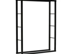 STOJAK STALOWY NA DREWNO KOMINKOWE 100X25X100CM