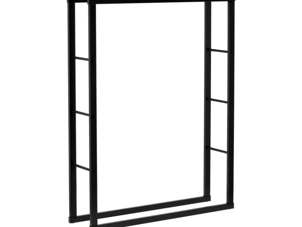 STOJAK STALOWY NA DREWNO KOMINKOWE 100X25X100CM