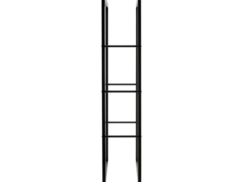 STOJAK STALOWY NA DREWNO KOMINKOWE 100X25X100CM