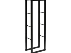 STOJAK STALOWY NA DREWNO KOMINKOWE 40X25X100CM