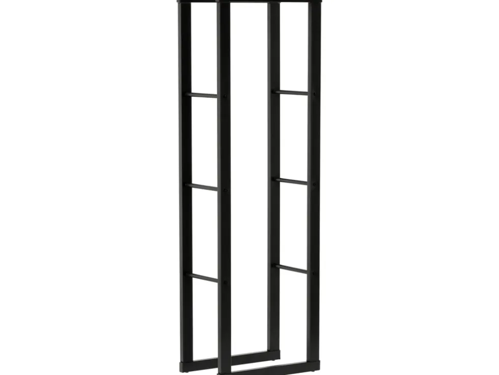 STOJAK STALOWY NA DREWNO KOMINKOWE 40X25X100CM