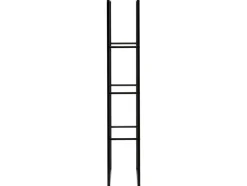 STOJAK STALOWY NA DREWNO KOMINKOWE 60X25X150CM