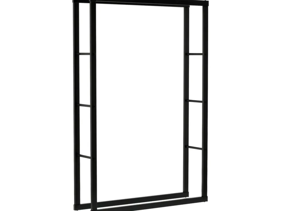 STOJAK STALOWY NA DREWNO KOMINKOWE 100X25X150CM