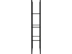 STOJAK STALOWY NA DREWNO KOMINKOWE 100X25X150CM
