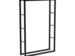 STOJAK STALOWY NA DREWNO KOMINKOWE 100X25X150CM