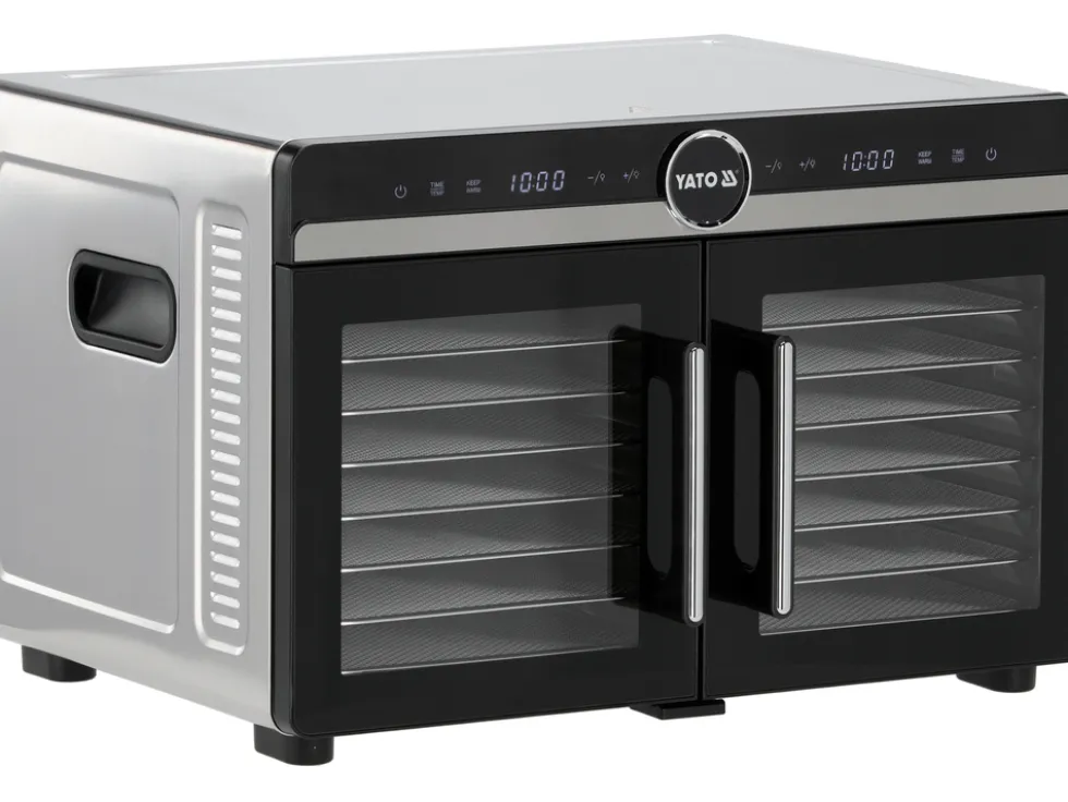 SUSZARKA SPOŻYWCZA 16 TAC ZE STALI NIERDZEWNEJ, 1400W