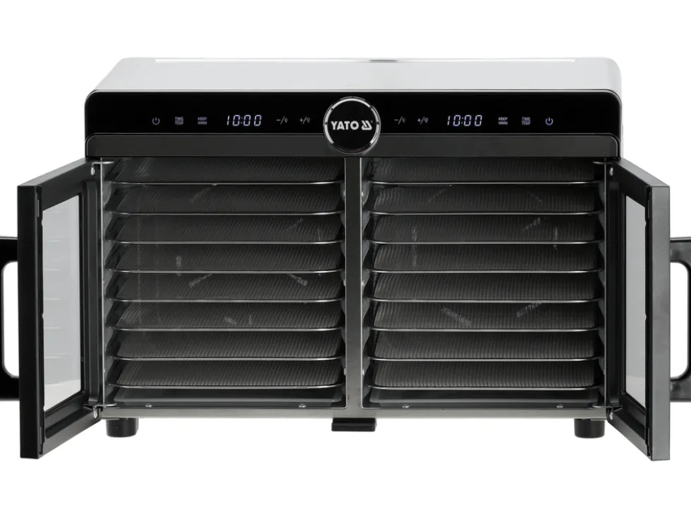 SUSZARKA SPOŻYWCZA 16 TAC ZE STALI NIERDZEWNEJ, 1400W