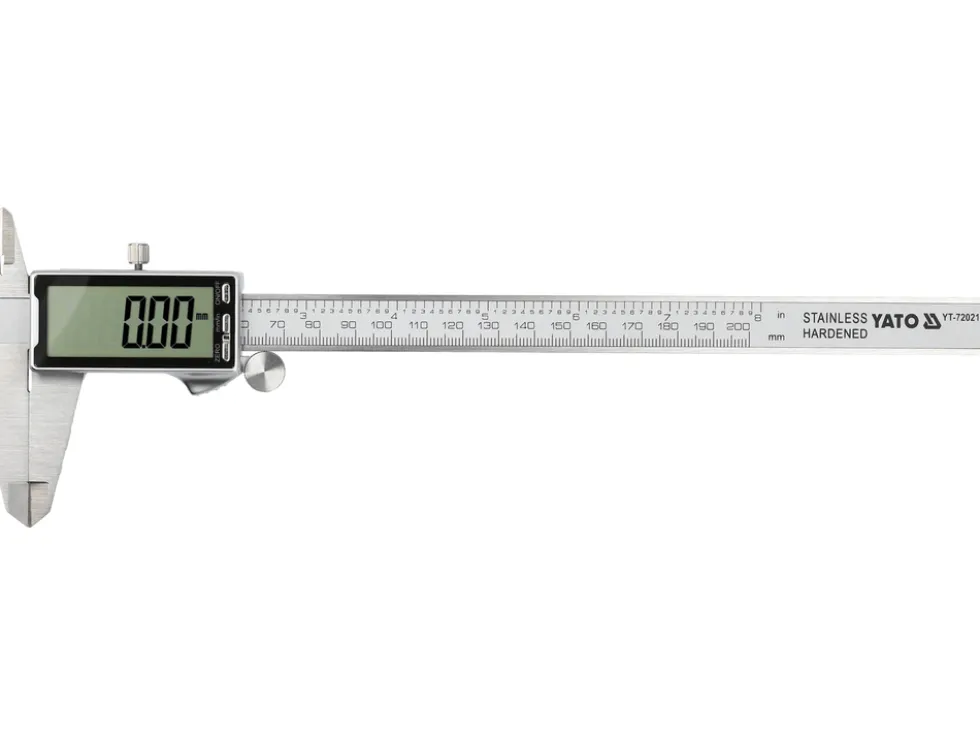SUWMIARKA 200 / 0,03 MM , EKRAN 2,4" DIN 862