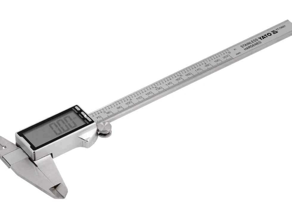 SUWMIARKA 200 / 0,03 MM , EKRAN 2,4" DIN 862