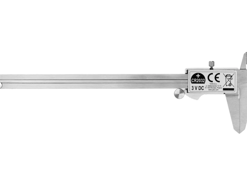 SUWMIARKA 200 / 0,03 MM , EKRAN 2,4" DIN 862