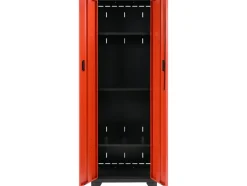 SZAFKA WARSZTATOWA WYSOKA DWUDRZWIOWA Z 3 PÓŁKAMI. WYMIARY SZAFY: 660 X 457 X 2000MM.