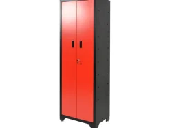 SZAFKA WARSZTATOWA WYSOKA DWUDRZWIOWA Z 3 PÓŁKAMI. WYMIARY SZAFY: 660 X 457 X 2000MM.
