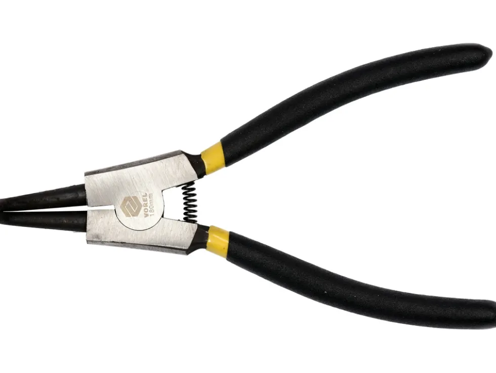 SZCZYPCE SEGERA ZEWN/ WYGIĘTE 180MM CHROM