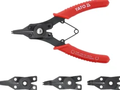 SZCZYPCE SEGERA Z WYMIENNYMI KOŃCÓWKAMI, 160 MM, 4 KOŃCÓWKI