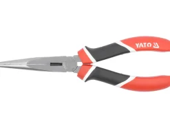 SZCZYPCE WYDŁUŻONE PROSTE, CRV, 200 MM, TRÓJKOLOROWE RĘKOJEŚCI