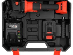 SZLIFIERKA KĄTOWA 18V 125MM (BL MOTOR;4AH) BEZSZCZOTKOWA W WALIZCE