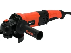 SZLIFIERKA KĄTOWA 1400W 125MM Z TYLNYM UCHWYTEM I REGULACJĄ PRĘDKOŚCI 3000-12000 OBR/MIN