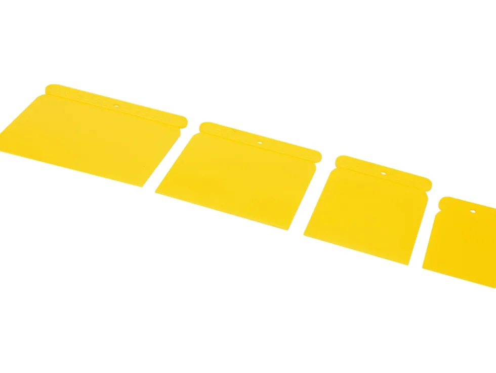SZPACHLE JAPOŃSKIE PLASTIKOWE 4SZT. 50, 73, 98, 118MM
