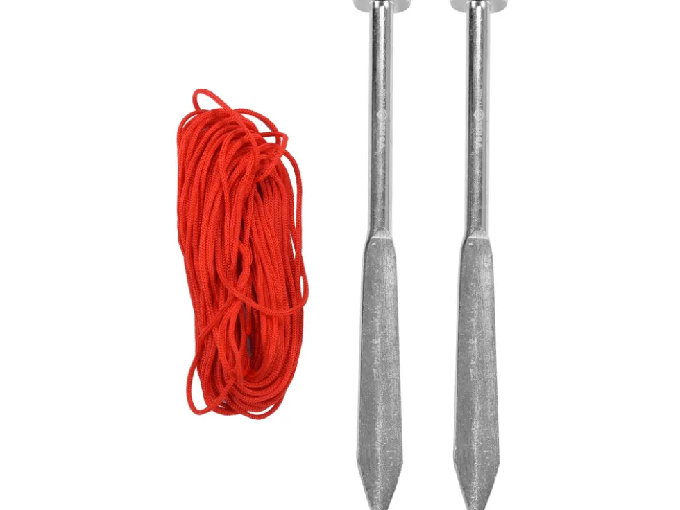 SZPILKI MURARSKIE, STALOWE,160 MM Z LINKĄ 10 M