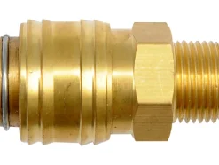 SZYBKOZAŁĄCZE MOSIĘŻNE 1/4", GWINT ZEWNĘTRZNY 3/8"