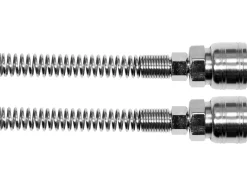 SZYBKOZŁĄCZE F ZE SPRĘŻYNĄ NA WĄŻ 5X8MM 2 SZTUKI