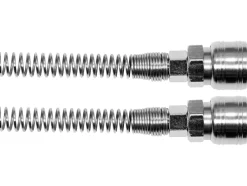 SZYBKOZŁĄCZE F ZE SPRĘŻYNĄ NA WĄŻ 6X10MM 2 SZTUKI