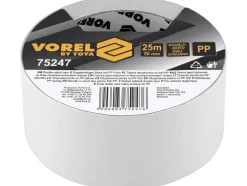 TAŚMA DWUSTRONNA NA FOLII PP 50 MM X 25 M