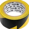 TAŚMA OSTRZEGAWCZA, KLEJĄCA, ŻÓŁTO/CZARNA 48 MM X 33 M