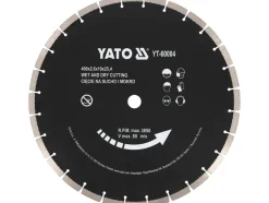 TARCZA DIAMENTOWA DO BETONU 400X25,4MM, CIĘCIE NA SUCHO I NA MOKRO