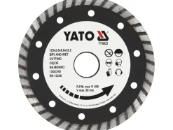 TARCZA DIAMENTOWA, SEGMENT TURBO 125 MM