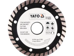 TARCZA DIAMENTOWA, SEGMENT TURBO 115 MM